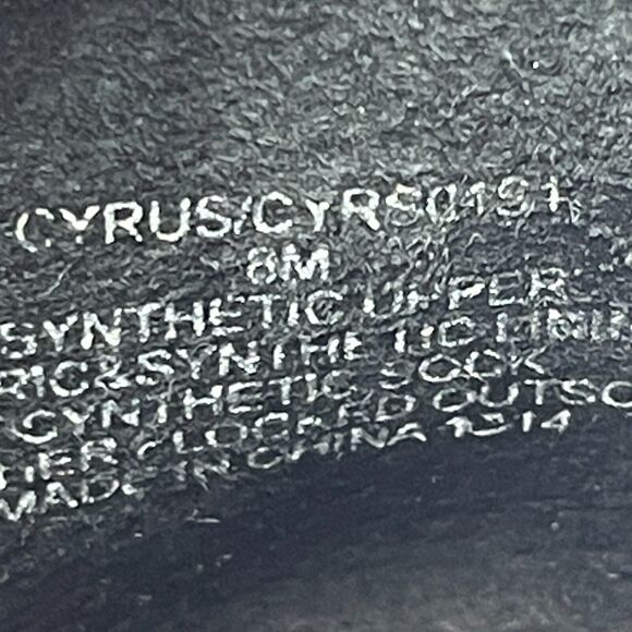 Steve Madden Cyrus Boots Womens Size 8 M Croc Embossed Studded Chelsea Ankle - Picture 8 of 8